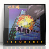 Retro Wall Art – Def Leppard Pyromania Album Canvas Print