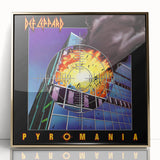 Retro Wall Art – Def Leppard Pyromania Album Canvas Print