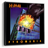 Retro Wall Art – Def Leppard Pyromania Album Canvas Print