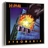 Retro Wall Art – Def Leppard Pyromania Album Canvas Print
