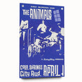 The Animals Retro Poster – Vintage Concert Wall Art Print
