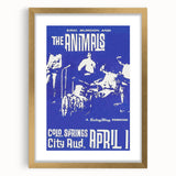 The Animals Retro Poster – Vintage Concert Wall Art Print