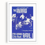 The Animals Retro Poster – Vintage Concert Wall Art Print