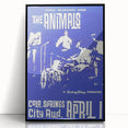 The Animals Retro Poster – Vintage Concert Wall Art Print