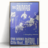 The Animals Retro Poster – Vintage Concert Wall Art Print