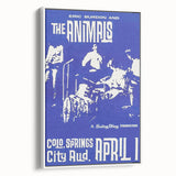 The Animals Retro Poster – Vintage Concert Wall Art Print