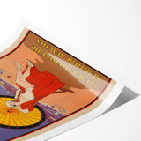 Ostend Belgium Retro Travel Poster | Vintage Beach & Umbrella Art