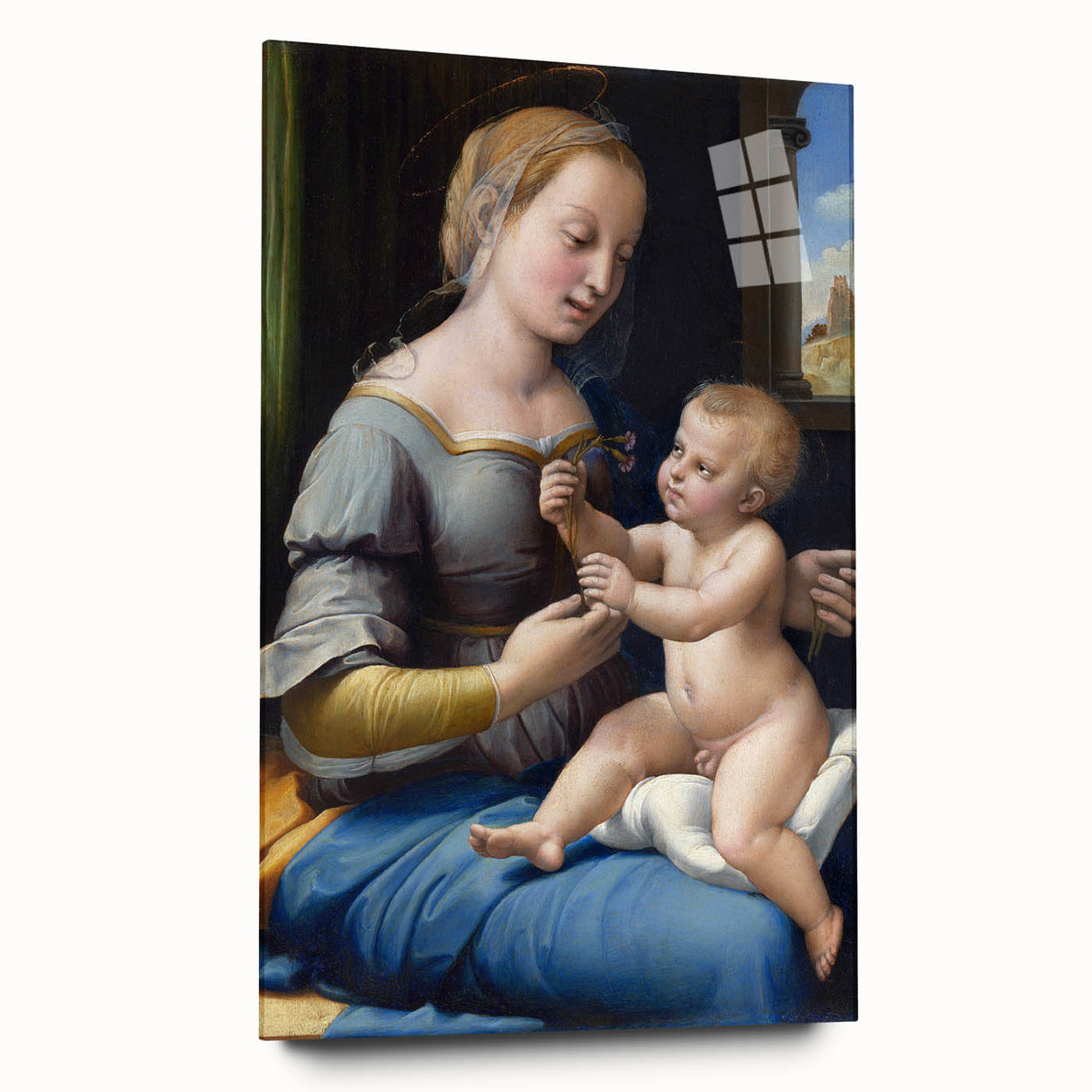 Renaissance Art Prints: Raphael's The Madonna of the Pinks Decor