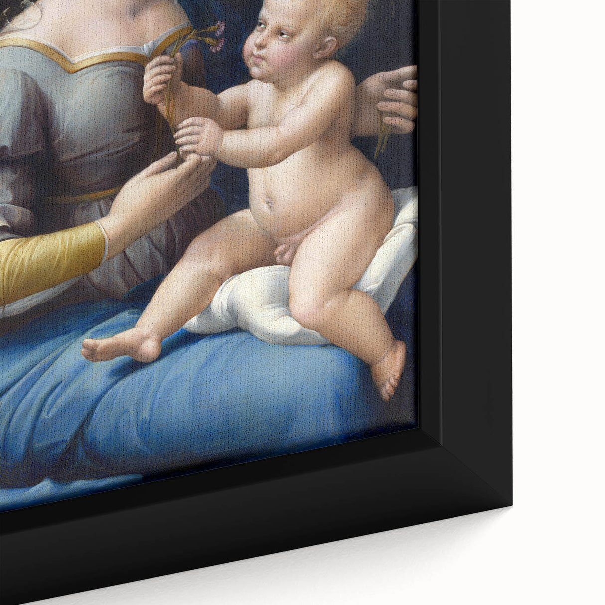 Renaissance Art Prints: Raphael's The Madonna of the Pinks Decor