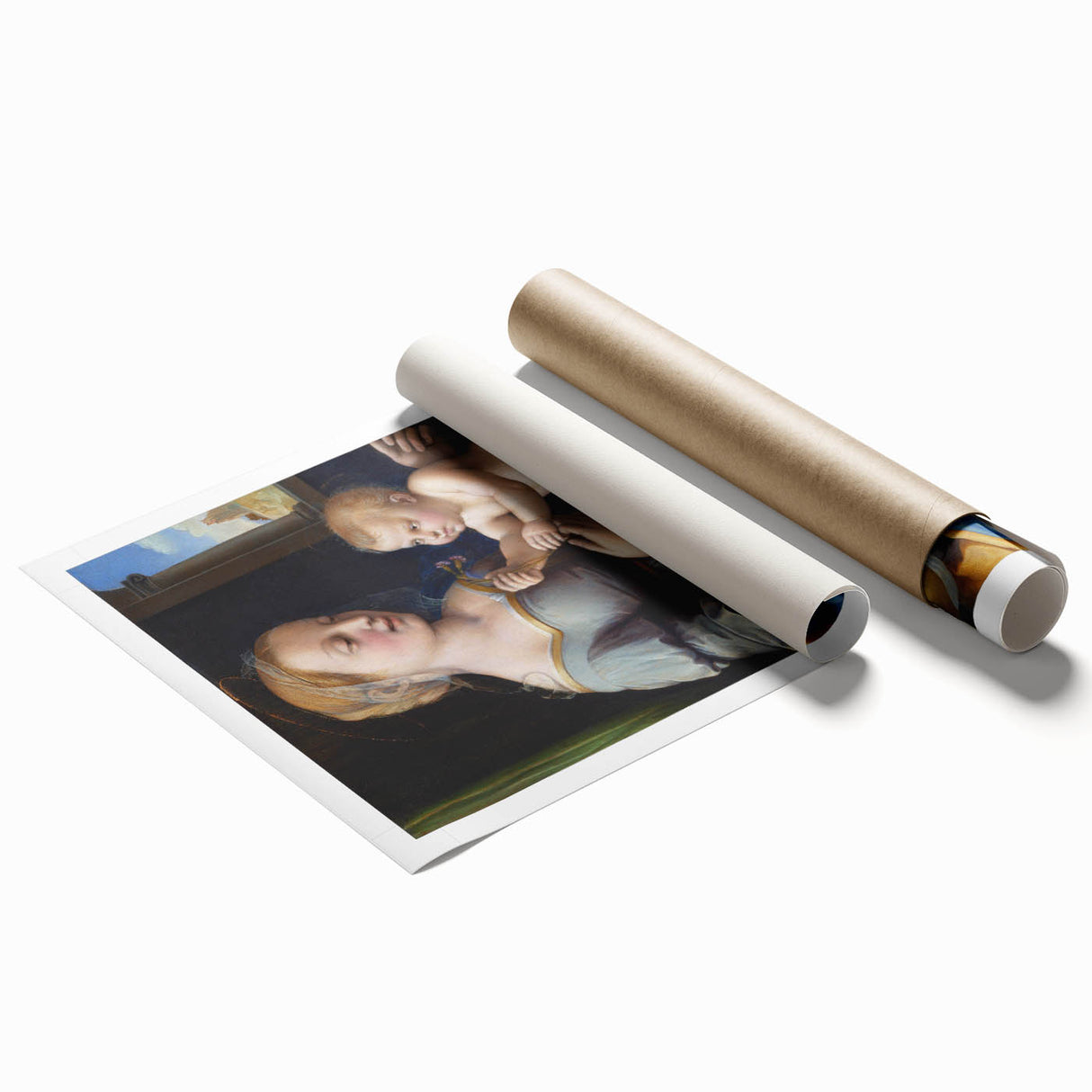 Renaissance Art Prints: Raphael's The Madonna of the Pinks Decor