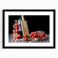 Rustic Tomato Kitchen Wall Art – Modern Canvas & Framed Print