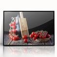 Rustic Tomato Kitchen Wall Art – Modern Canvas & Framed Print