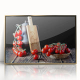 Rustic Tomato Kitchen Wall Art – Modern Canvas & Framed Print