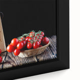 Rustic Tomato Kitchen Wall Art – Modern Canvas & Framed Print