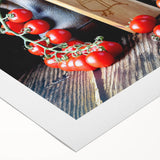 Rustic Tomato Kitchen Wall Art – Modern Canvas & Framed Print