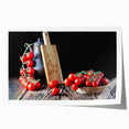 Rustic Tomato Kitchen Wall Art – Modern Canvas & Framed Print