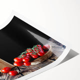 Rustic Tomato Kitchen Wall Art – Modern Canvas & Framed Print