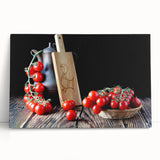 Rustic Tomato Kitchen Wall Art – Modern Canvas & Framed Print