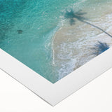 Art deco poster of a Philippine landscape in muted earth tones on rolled canvas, suitable for dining room decor.