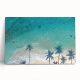 Large black and white stretched canvas of a scenic Philippine landscape, ideal for kitchen wall art or bedroom.