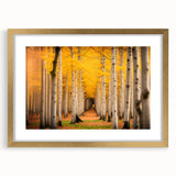 Extra large abstract art print of Yukon scenery, textured with muted earth tones on a framed canvas.