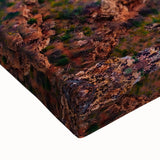 Black and white landscape art painting of Bulgarian scenery on stretched canvas, ideal for bedroom wall art.