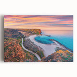 Black and white photograph of a European cityscape on stretched canvas, ideal for kitchen wall art or bedroom ambiance.