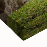 Large art of a black and white landscape painting of Cumbria, England on stretched canvas, ideal for bedroom decor.