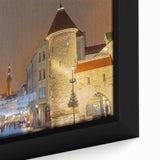 Black wall art featuring a textured, colorful abstract design on a large framed canvas, suitable for living room decor.