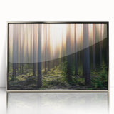 Large art print of a European landscape in Latvia.