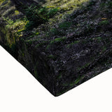 Large art depicting a black and white landscape of Latvia on stretched canvas, ideal for bedroom wall decor.