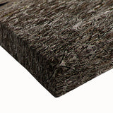 Black and white landscape art painting of Quintana Roo scenery on large stretched canvas, suitable for bedroom wall decor.