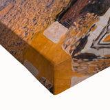 Black and white landscape art painting of Yucatan on stretched canvas, ideal for bedroom wall decor.