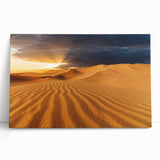 Black and white stretched canvas of Dubai skyline, ideal for kitchen wall art or bedroom ambiance.