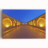Black and white stretched canvas featuring a panoramic view of a Middle Eastern scenery, ideal for kitchen wall art.