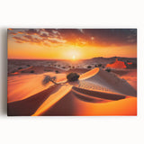 Large black and white stretched canvas of Abu Dhabi skyline, ideal for kitchen wall art.