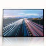 Large abstract wall art depicting a Connecticut landscape in muted earth tones on a framed acrylic.