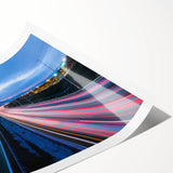 Extra large wall art featuring line art flowers in neutral tones on a rolled print, suitable for large living room decor.