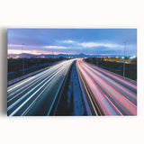 Black and white stretched canvas of Connecticut scenery, ideal for kitchen wall art.