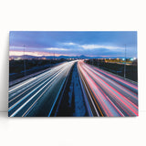 Black and white photo of Connecticut scenery on stretched canvas, ideal for kitchen wall art or bedroom.