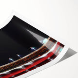 Extra large wall art featuring line art flowers in black and white on rolled print, suitable for large living room decor.