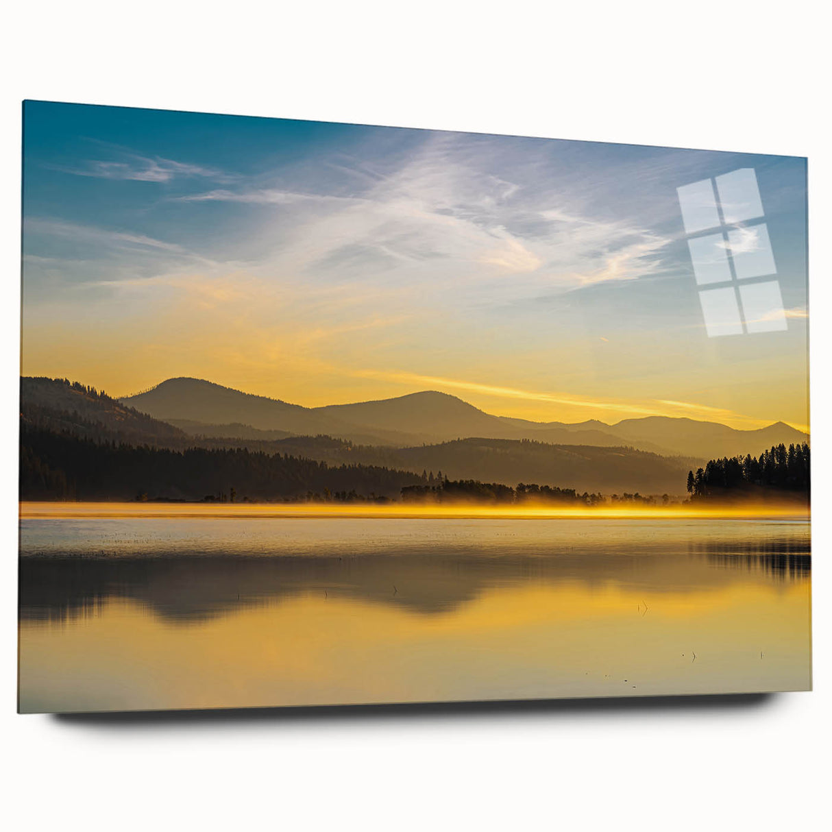 Large abstract wall art featuring muted earth tones on acrylic glass, ideal for bedroom or dining room decor.