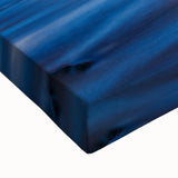 Black and white landscape art painting of Virginia scenery on stretched canvas, ideal for bedroom wall art.