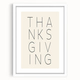 Abstract art print depicting fall colors in muted oranges and browns, framed with a white mat, ideal for dining room decor.