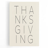 Large black and white stretched canvas featuring a minimalist fall tree design, ideal for kitchen wall art.