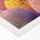 Art deco poster of spring season with soft pastel shades on rolled canvas, suitable for dining room wall art.