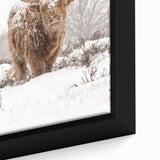 Extra large black wall art on canvas featuring a textured, colorful abstract design, ideal for living room decor.