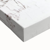 Black and white landscape art painting on large stretched canvas depicting a wintry scene, ideal for bedroom wall decor.