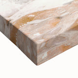 Large art featuring a black and white landscape painting on stretched canvas, ideal for bedroom wall decor.