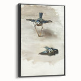 Romanticism Art: Studies of a Dead Bird by John Singer Sargent